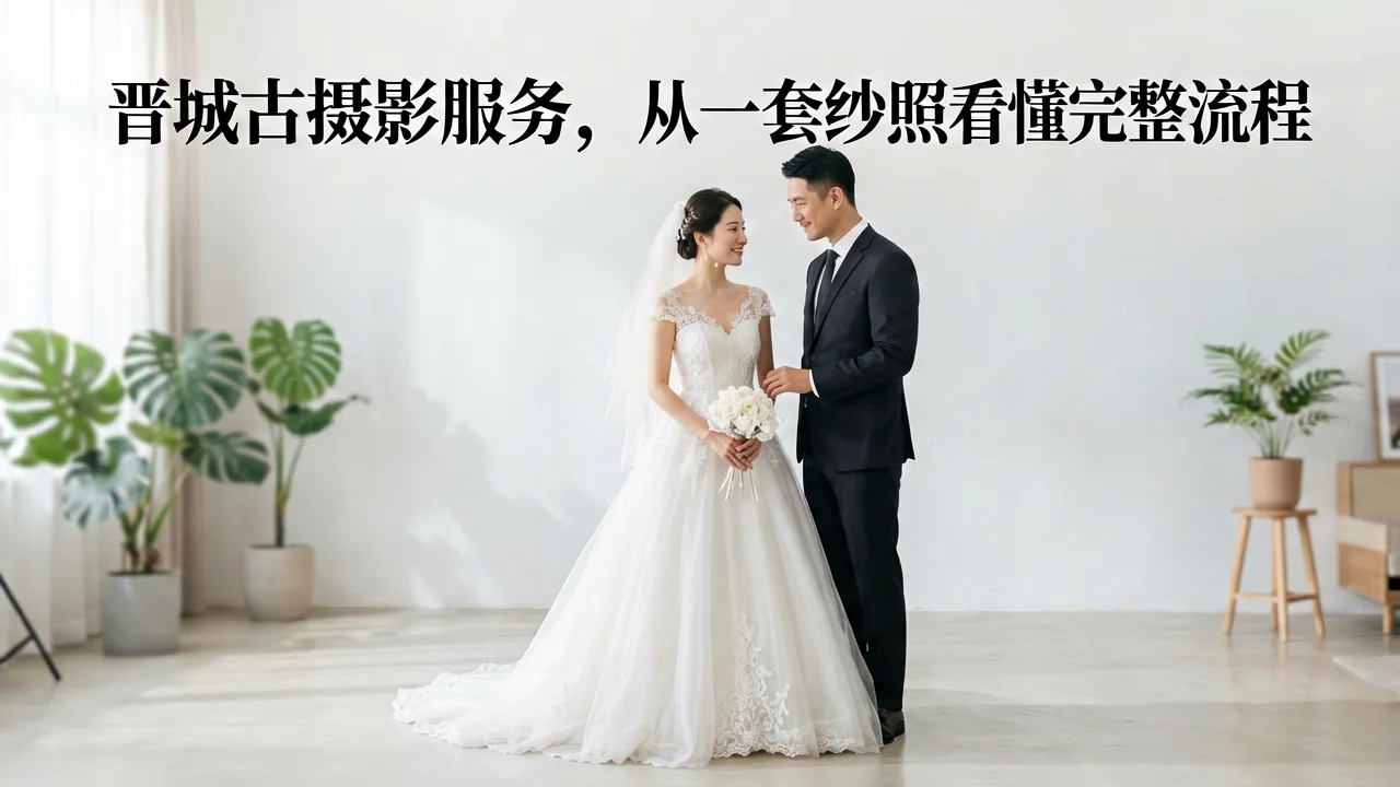 晋城古摄影服务,从一套婚纱照看懂完整流程